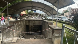 Подземные переходы ремонтируют в Кисловодске