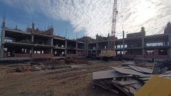 В Михайловске по нацпроекту строят трёхэтажную поликлинику