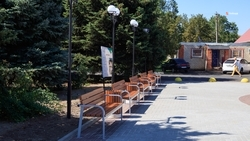 Территорию у школы благоустроили в ставропольском селе