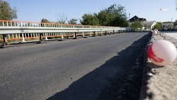 Мост в Александровском округе отремонтировали по нацпроекту