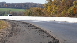 Ремонт участка дороги завершается в Новоалександровском округе 