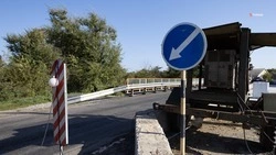 Ремонт моста завершают в селе Новоселицкого округа