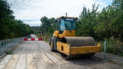 Ремонт моста завершают в Труновском округе