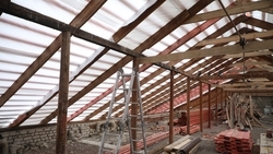 Кровлю многоэтажки отремонтировали в Лермонтове