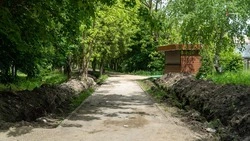Благоустроенную парковую зону откроют в Новоселицком этим летом