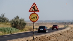 Асфальт уложили на трассе Светлоград — Благодарный — Будённовск на Ставрополье