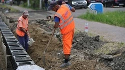 5 км трассы трассы между Курским и Кировским округами начали ремонтировать