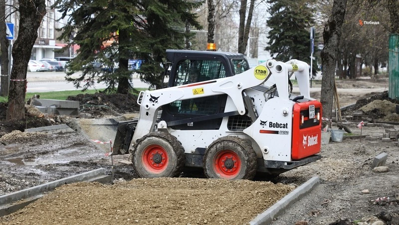 Благоустройство центрального парка в Ипатово завершат в 2024 году