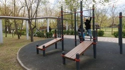 Строительство спортивно-досугового комплекса завершили в Новоалександровском округе