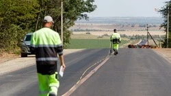 В селе Ореховка Петровского округа заасфальтировали дорогу
