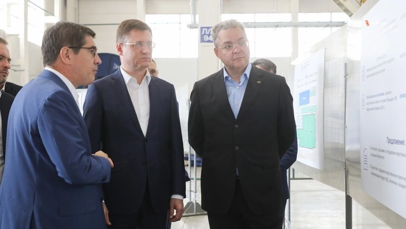 Глава Ставрополья представил опыт развития индустриальных парков вице-премьеру России