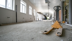 Строительная готовность культурного центра в Кисловодске достигает 75%