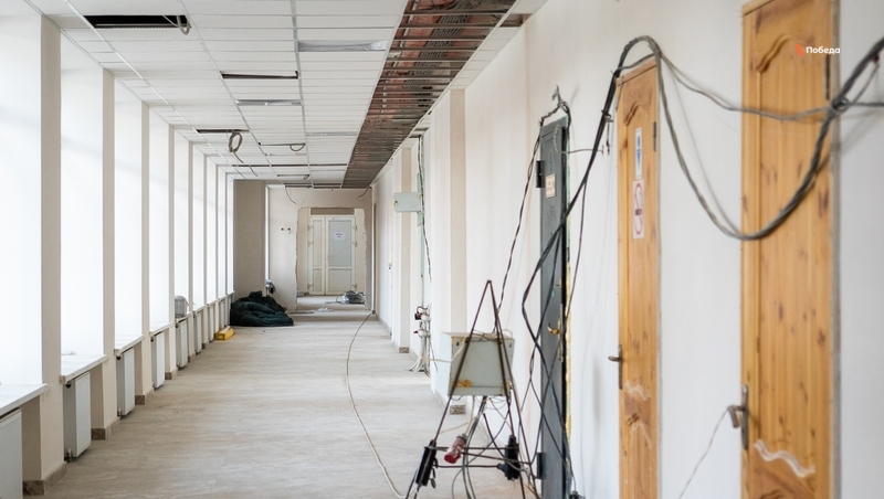 Капремонт школы в Новоселицком округе завершат в следующем месяце