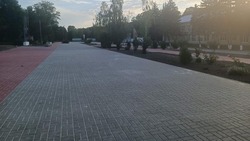 Благоустройство площади в посёлке на Ставрополье завершат до середины осени