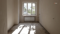 Строительство поликлиники в селе Арзгир выполнили на 80%