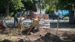 Благоустройство парка имени Говорухина в Железноводске выполнено на 70%
