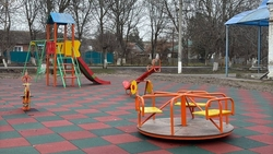 Новые детские площадки появились в двух посёлках Георгиевского округа