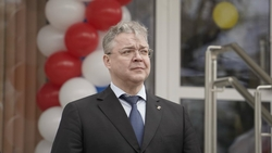 Глава Ставрополья принял участие в открытии поликлиники в Курском округе