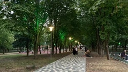 Бульвар на улице Зои Космодемьянской реконструировали в Зеленокумске