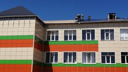 Капитальный ремонт проходит в школе села Тищенского