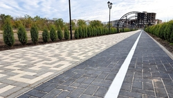 Велопешеходную зону обустроили в Железноводске