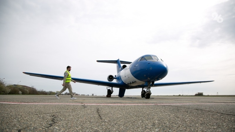 Самолёт Росгидромета вызывает дожди для аграриев Ставрополья