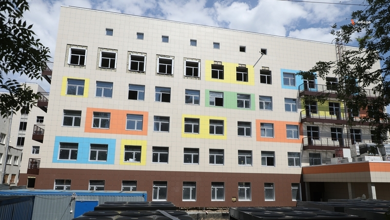 В Ставрополе завершается возведение нового корпуса детской больницы