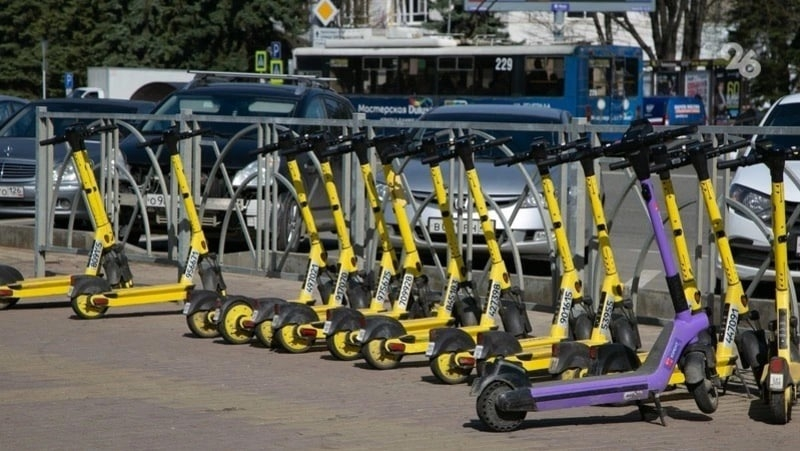 В Кисловодске определили три точки для пользования электросамокатами
