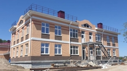 Строительство детского сада в селе Новоблагодарном выполнено на 70%