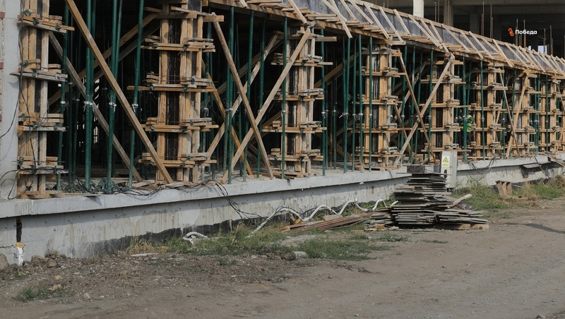 Подрядчик возводит каркас будущего детского сада в Ставрополе