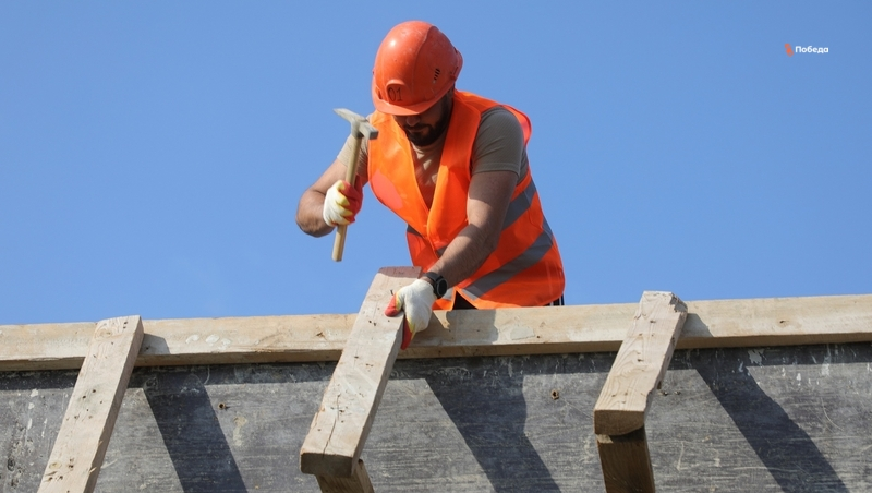 Детский сад на 300 мест возводят в Михайловске по нацпроекту