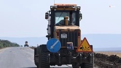 Около 3 км автодороги в Курском округе отремонтировали по нацпроекту
