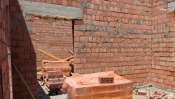 Стены будущего детского сада возвели в Шпаковском округе