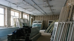 Ремонт в гимназии Новопавловска завершат к середине августа