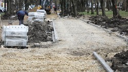 Парк в станице Новоалександровского округа благоустроили по регпрограмме